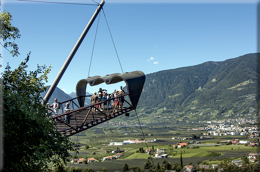 foto Giardini Trauttmansdorff - Giardino degli Innamorati e binocolo di Matteo Thun